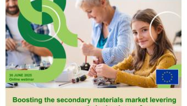 EU GREEN WEEK 2025 - Boosting the secondary materials market levering on their circular performances.